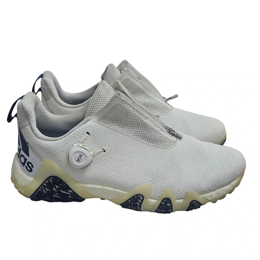 Adidas Codechaos 22 BOA Golf Shoes Mens 12 White Black GX3938 Spikeless‎ Boost